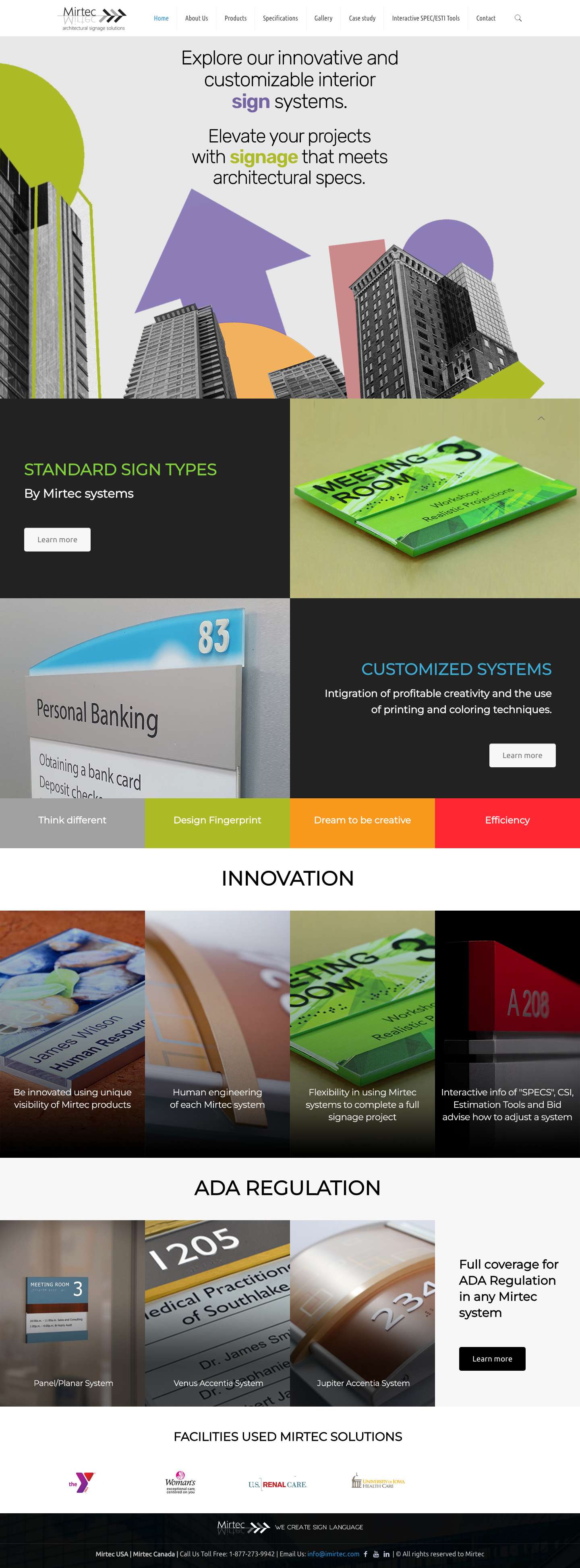 Mirtec – we create sign language - Full Screenshot