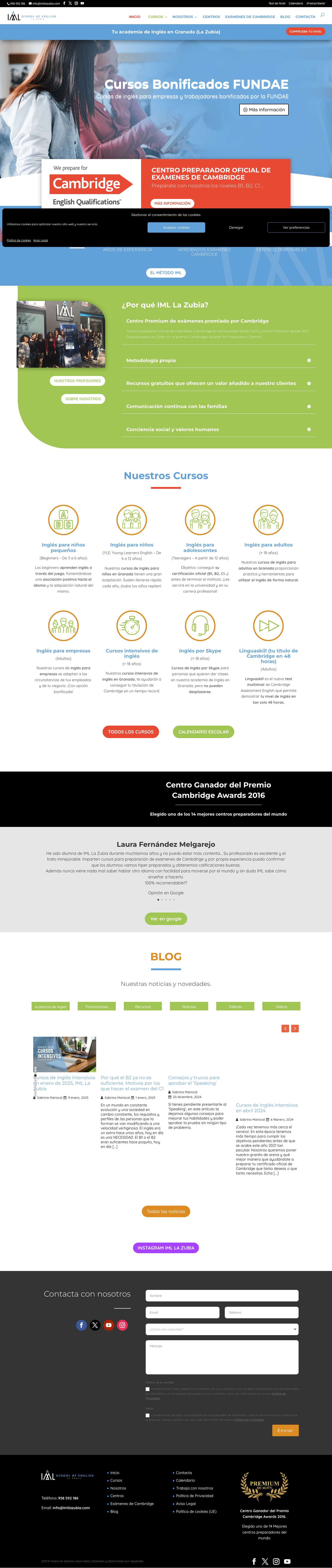 Inicio - IML La ZubiaJoinchat - Full Screenshot