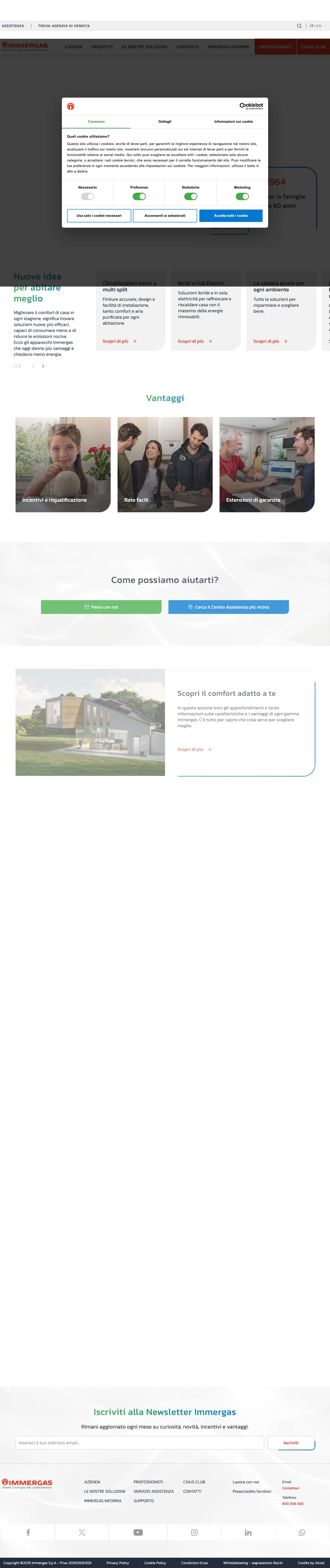 Home - Immergas - Full Screenshot