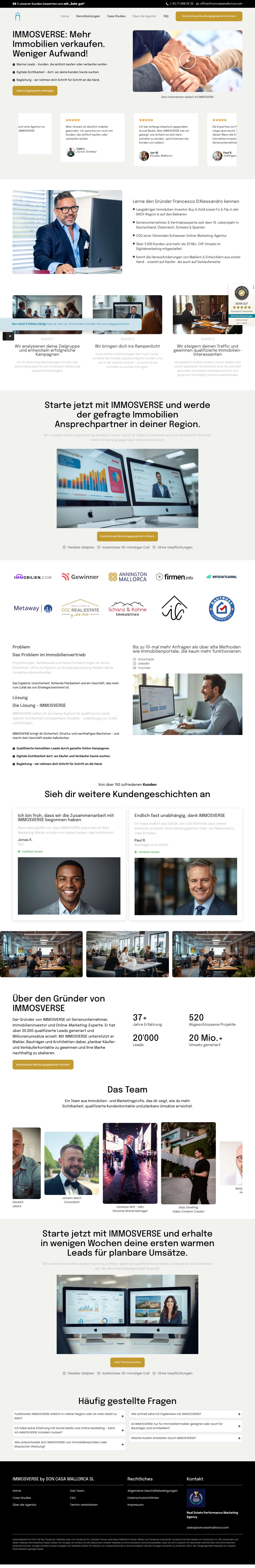 Immosverse.com – Immosverse - Full Screenshot