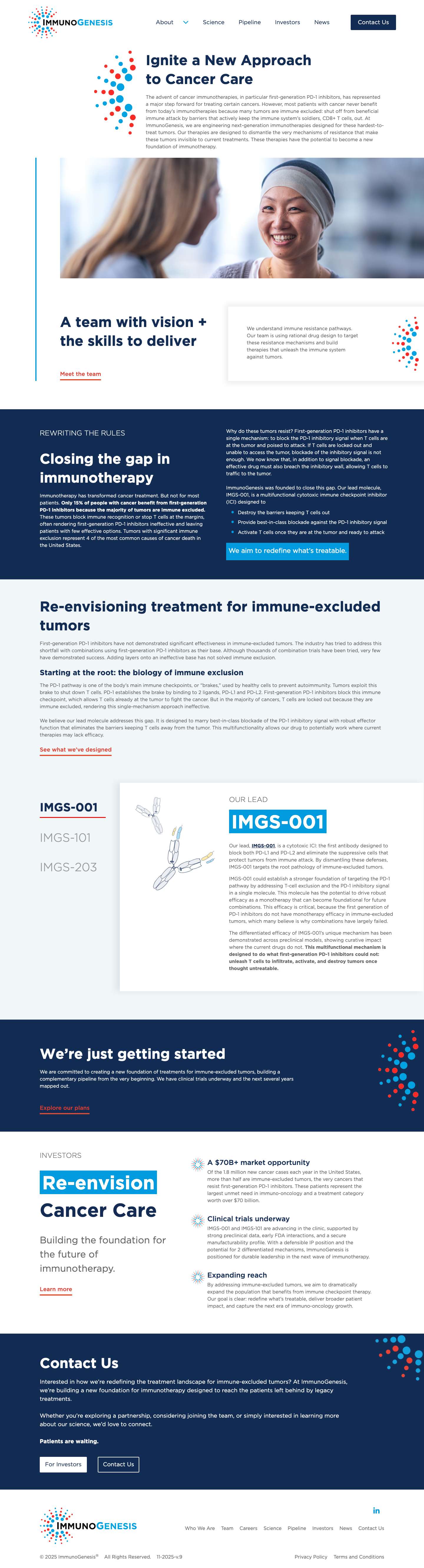 ImmunoGenesis - Full Screenshot