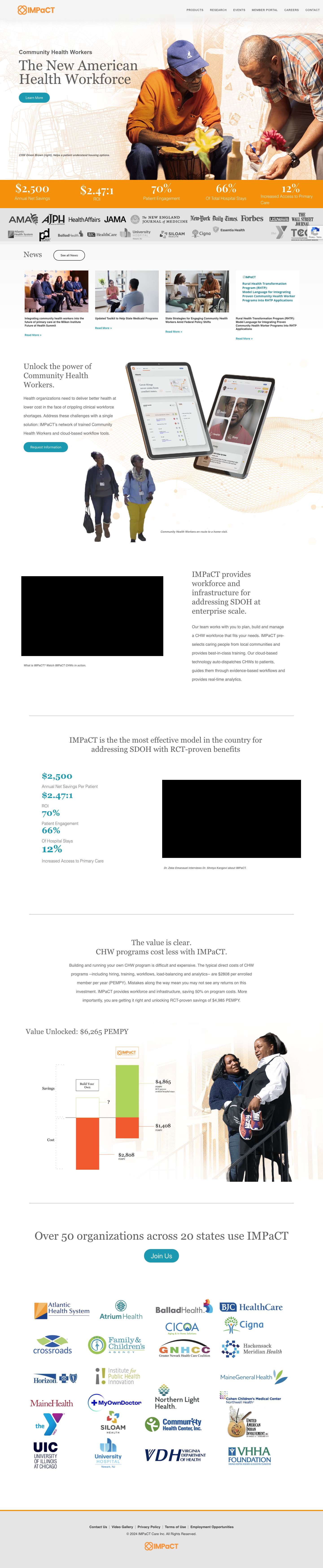 IMPaCT Care – Community Health Workers - Full Screenshot