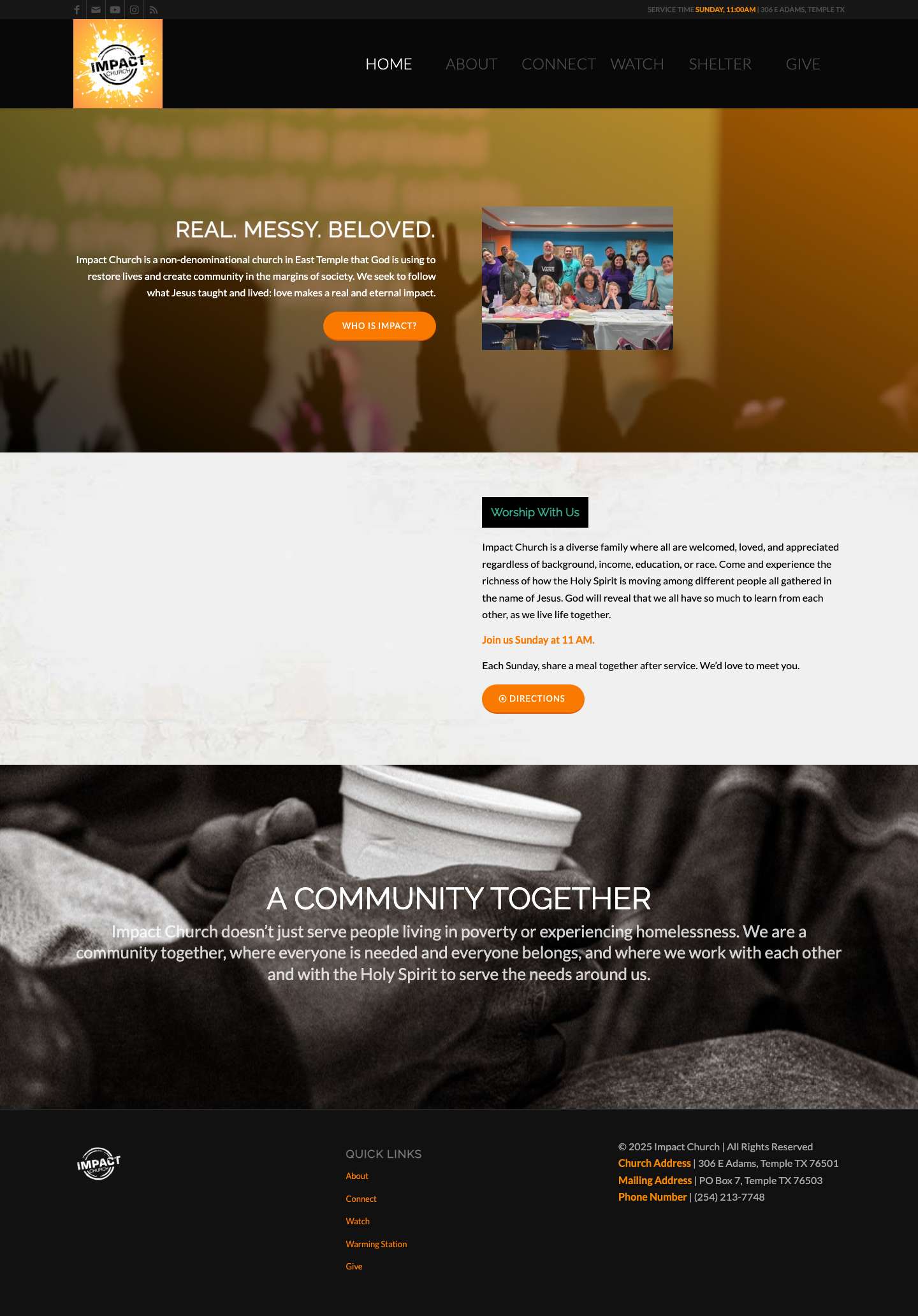 Impact Church - Impact Church - Full Screenshot