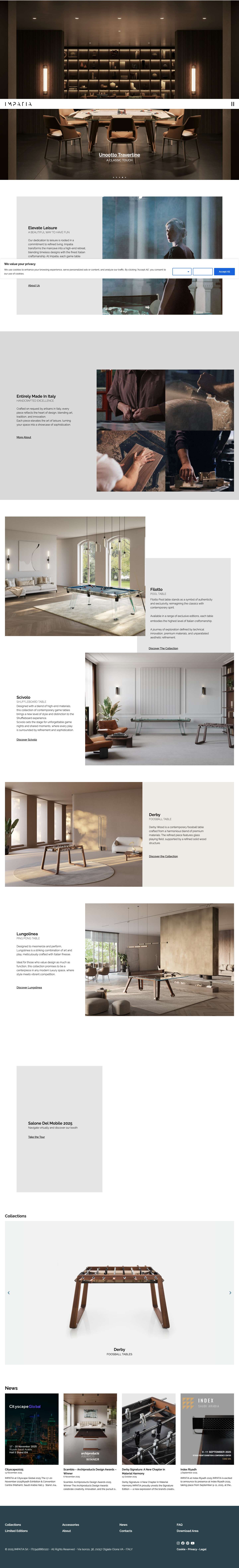 Impatia Game Tables - IMPATIA - Full Screenshot