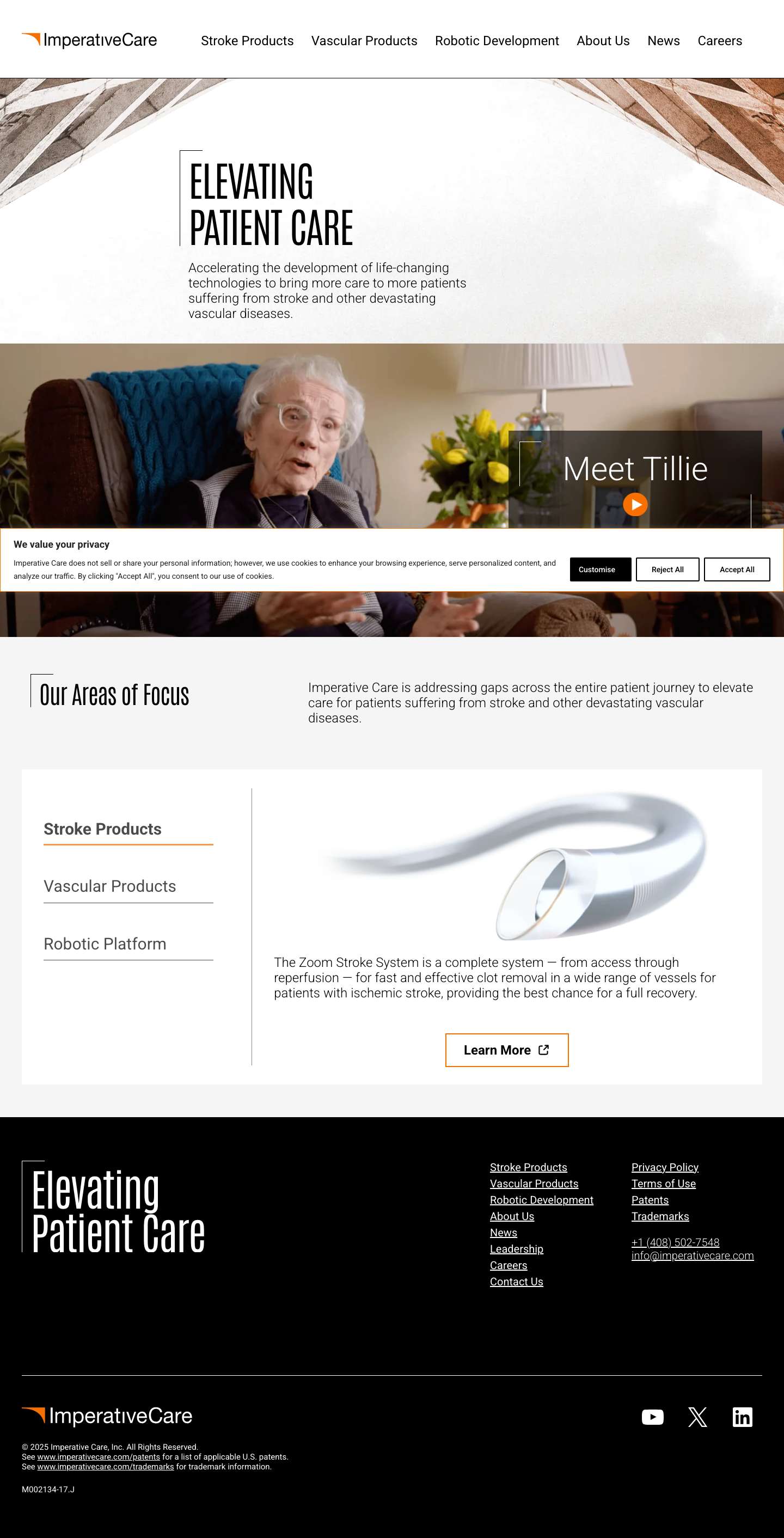 Homepage - Imperative CareHomepage - Imperative Care - Full Screenshot