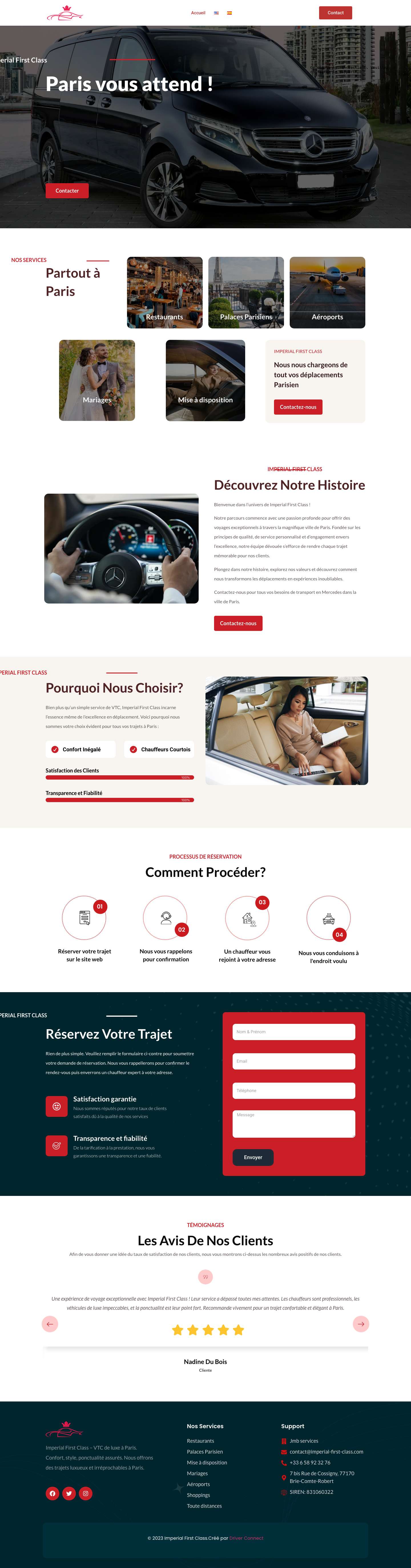 Home - Imperial First Class - Full Screenshot