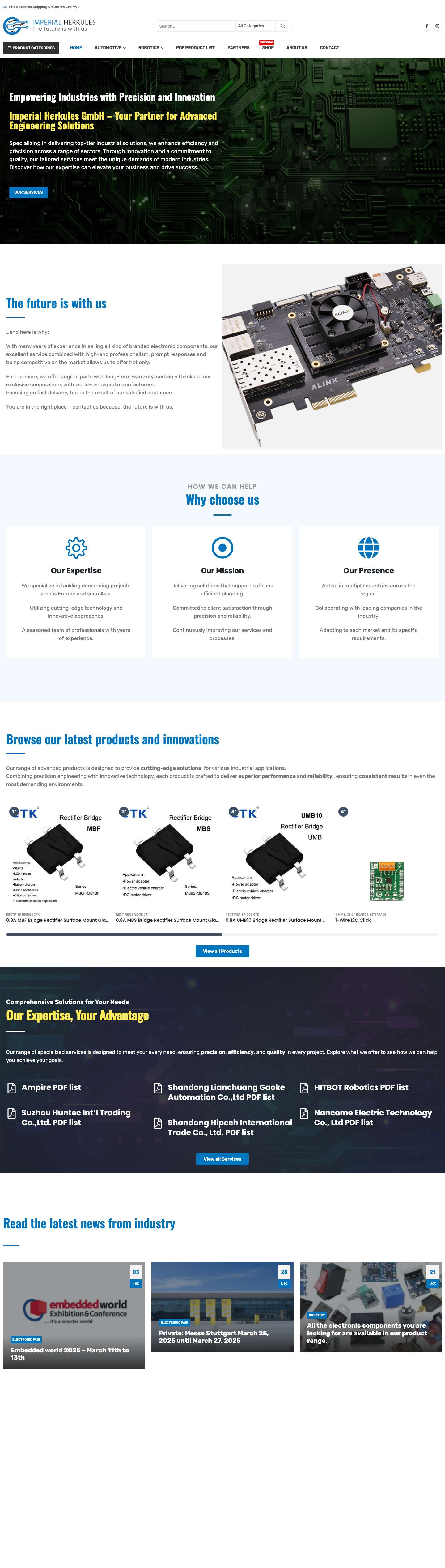 Imperial Herkules GmbH - Full Screenshot