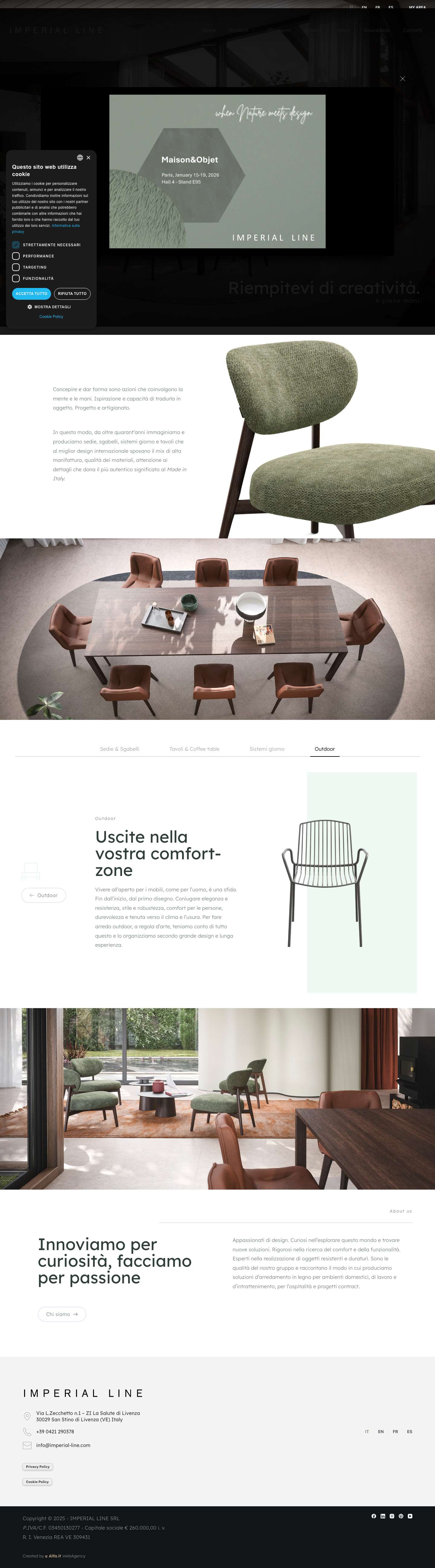 Home - Imperial Line - Full Screenshot