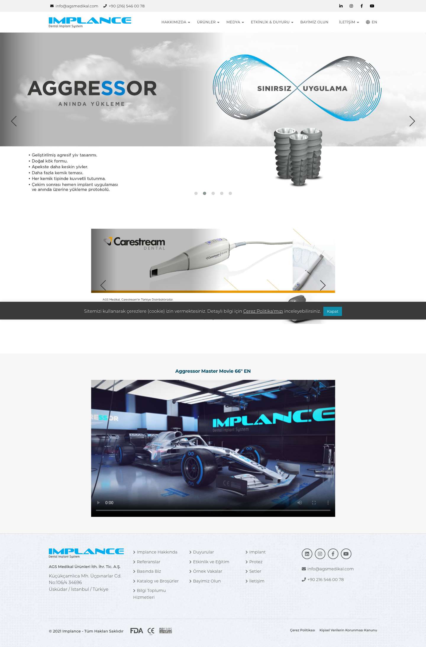 Implance TRIMPLANCE - Dental Implant System - Full Screenshot