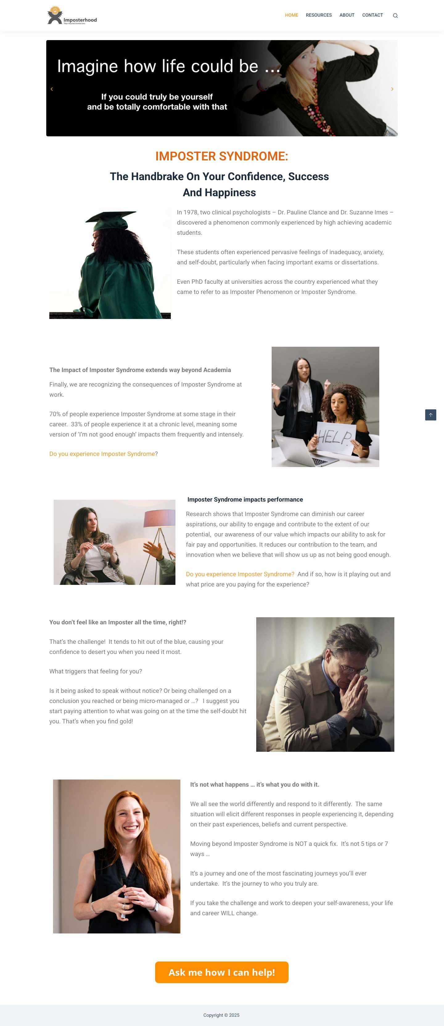 Imposterhood – Step beyond Limitations - Full Screenshot