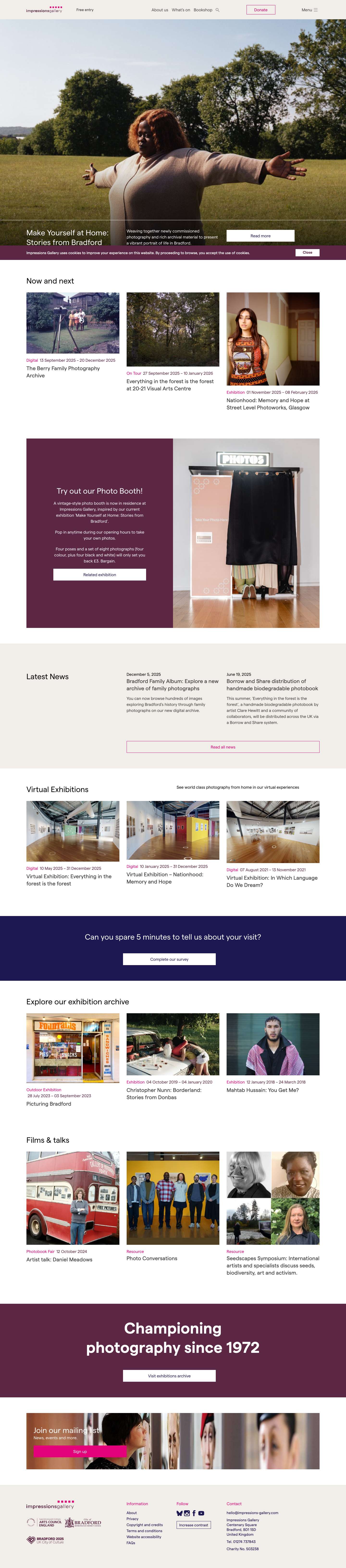 Home - Impressions - Full Screenshot