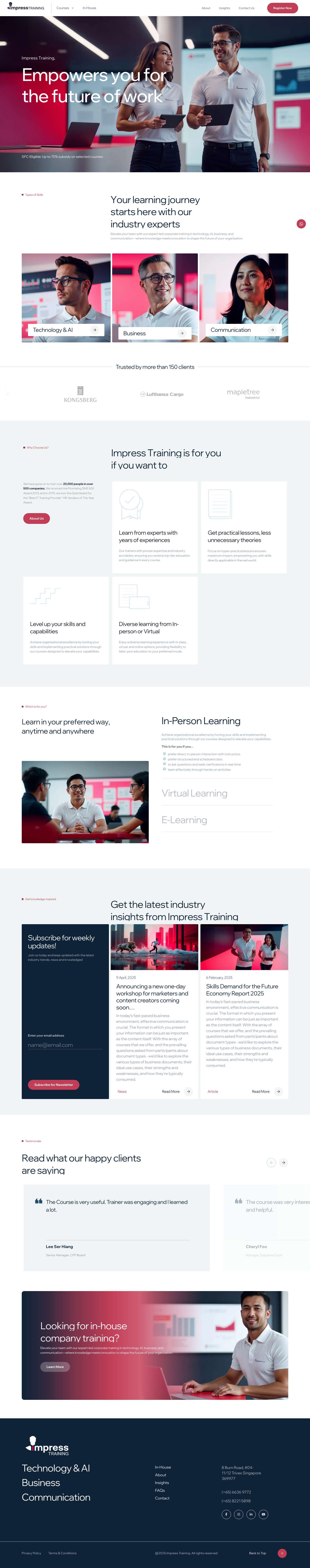 Impress Training - Full Screenshot