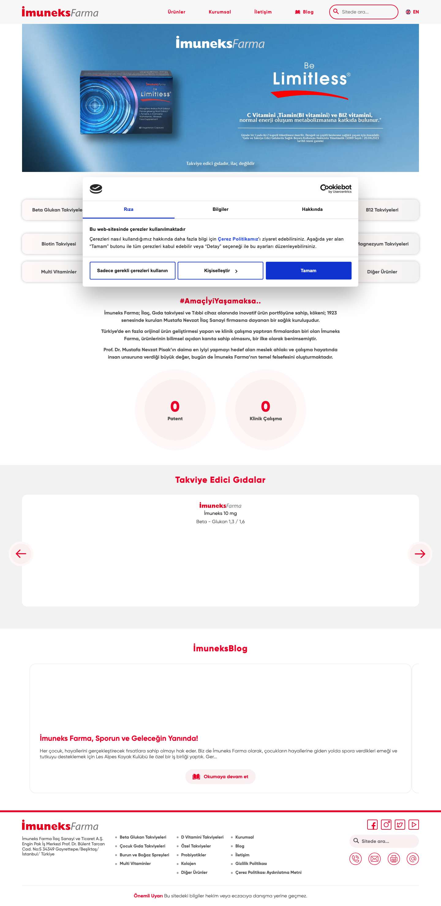 Imuneks Farma - Amaç İyi Yaşamaksa - Full Screenshot