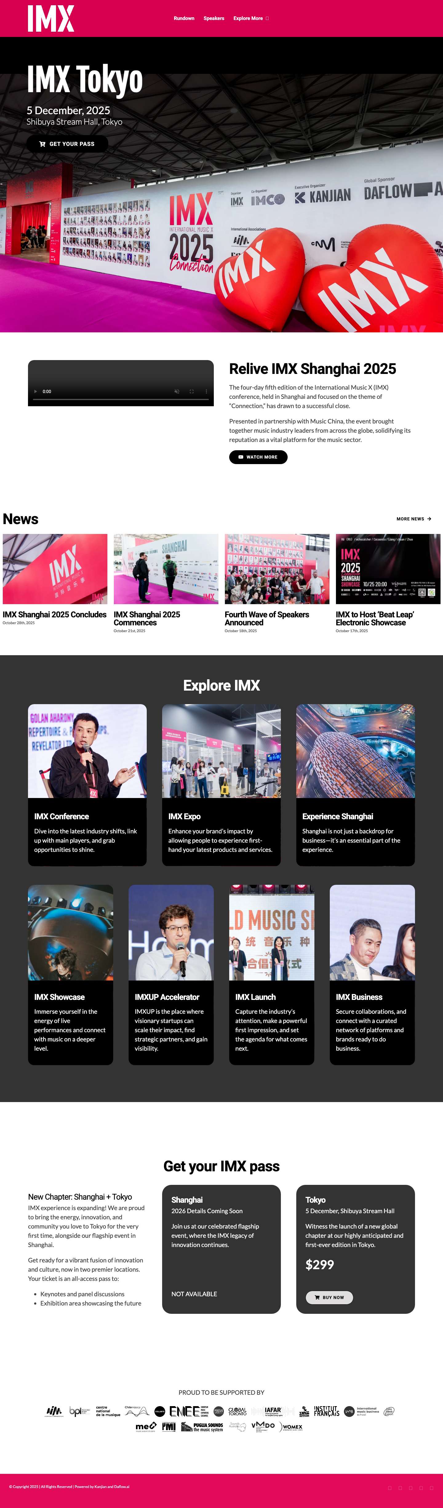 International Music Expo | Be Part of IMX 2025 – Be Part of IMX 2025 - Full Screenshot