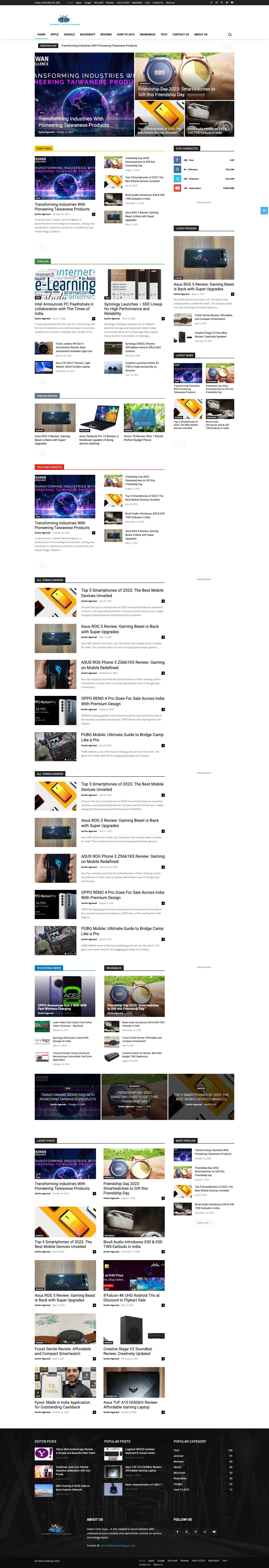 Home - IndianTechGuys - Full Screenshot