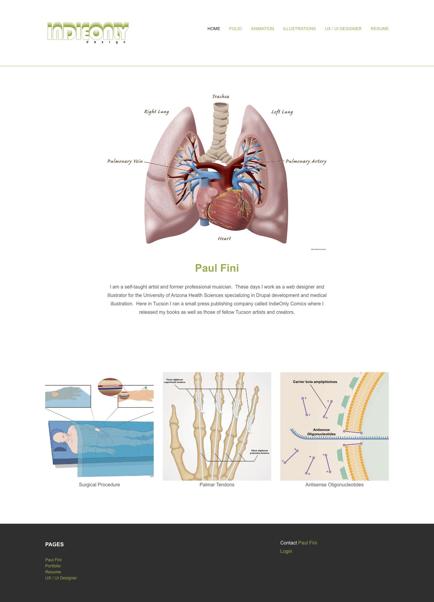 IndieOnly Design - Full Screenshot