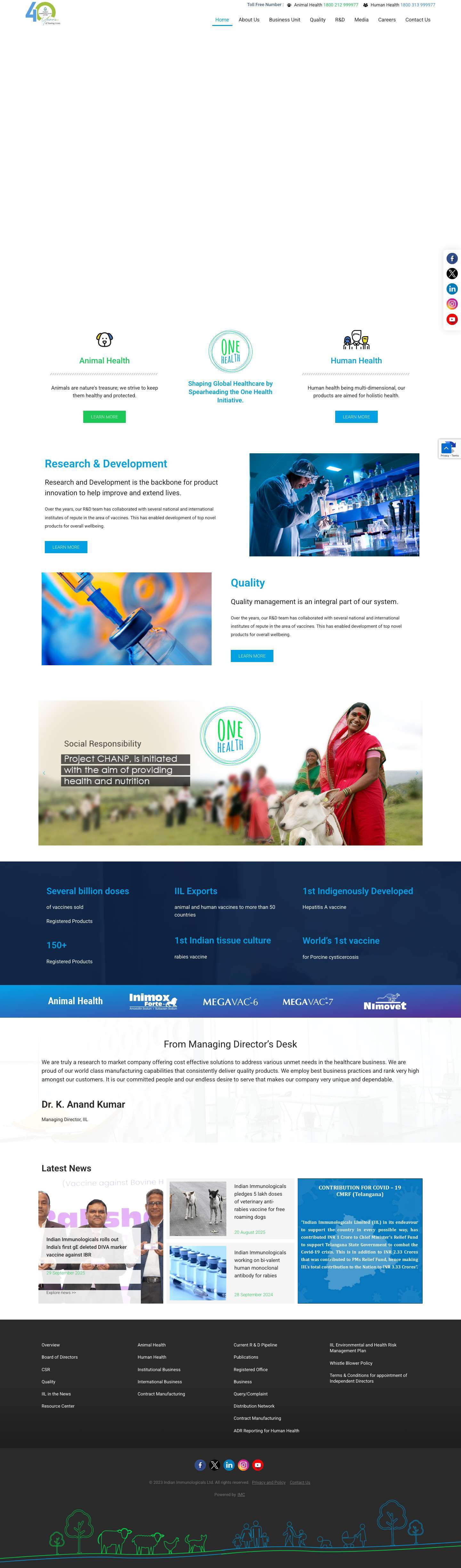 Home - IIL - Full Screenshot