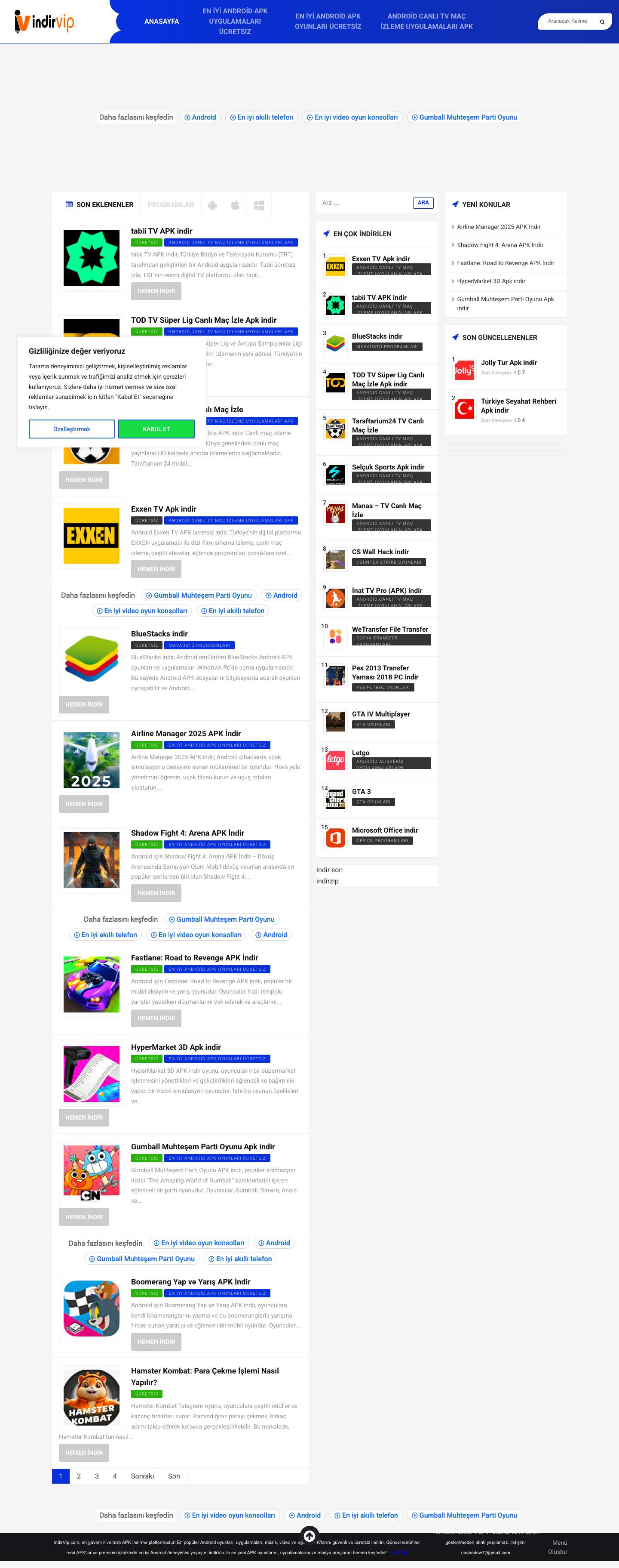 indirvip - En İyi Android Oyunları ve Uygulamaları APK İndir - Full Screenshot