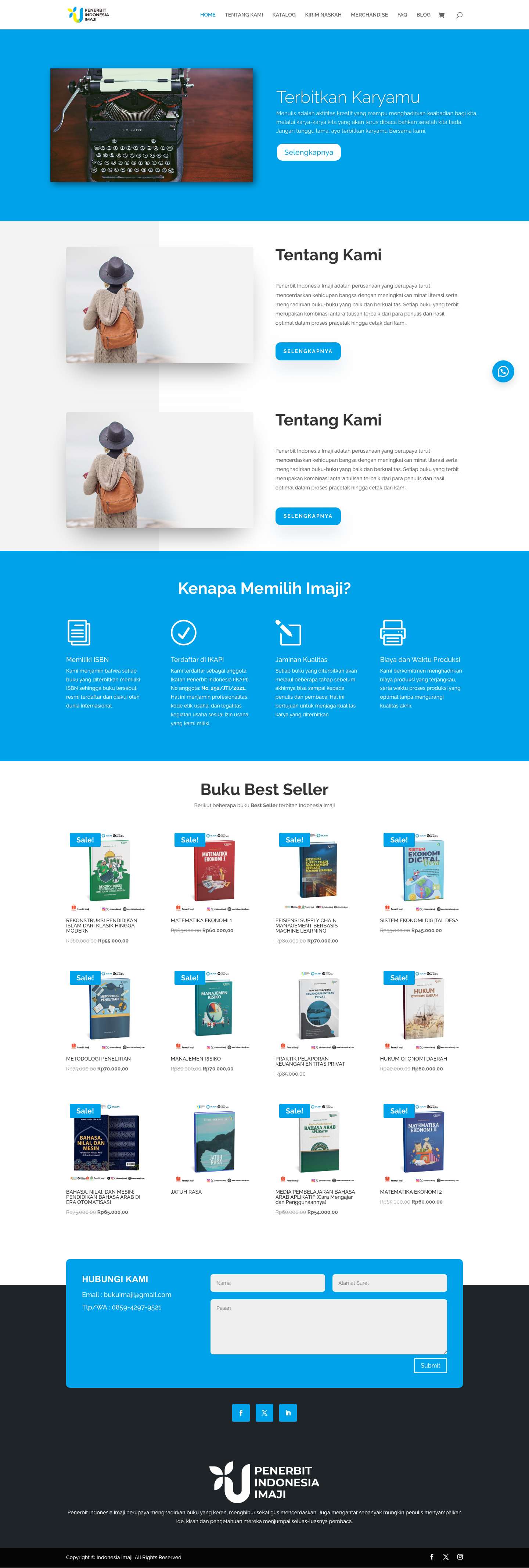 HOME - Indonesia Imaji - Full Screenshot