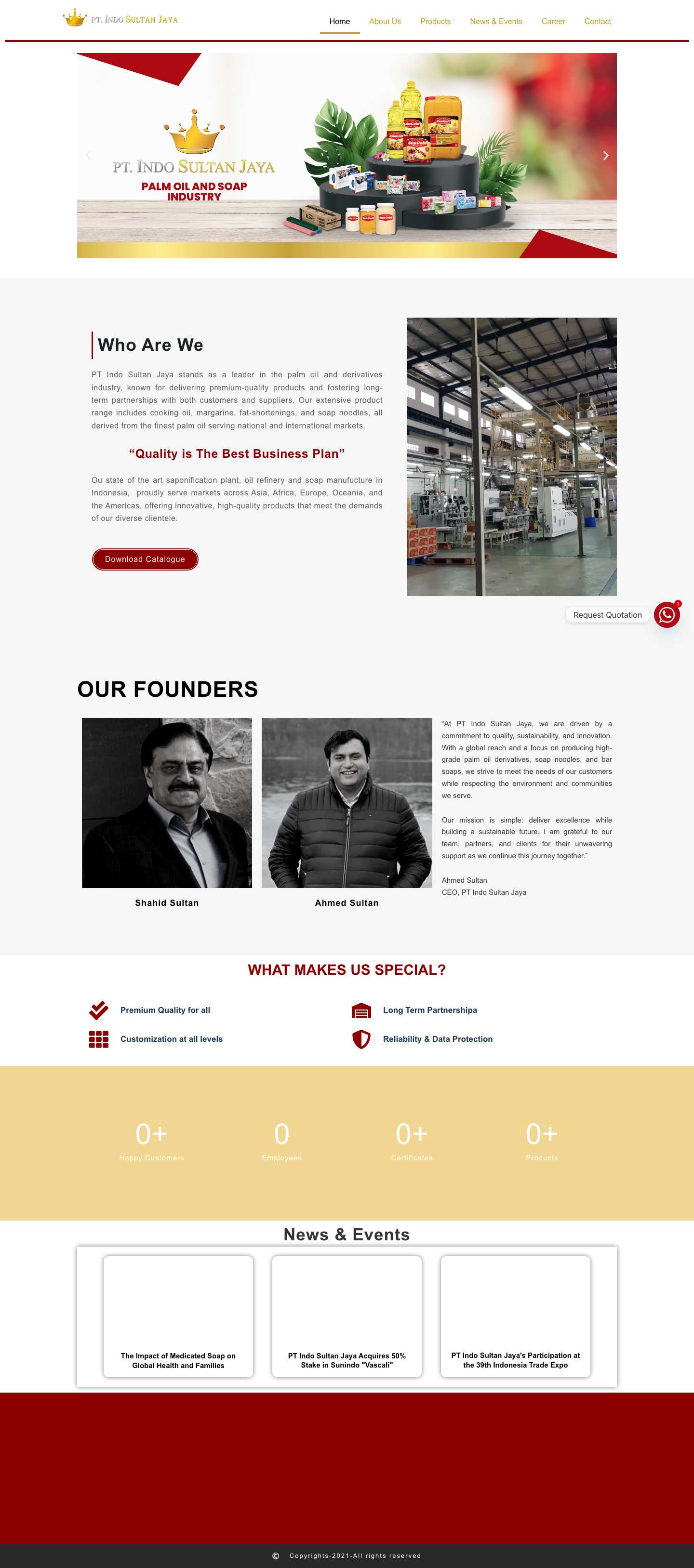 Home - Indo Sultan - Full Screenshot