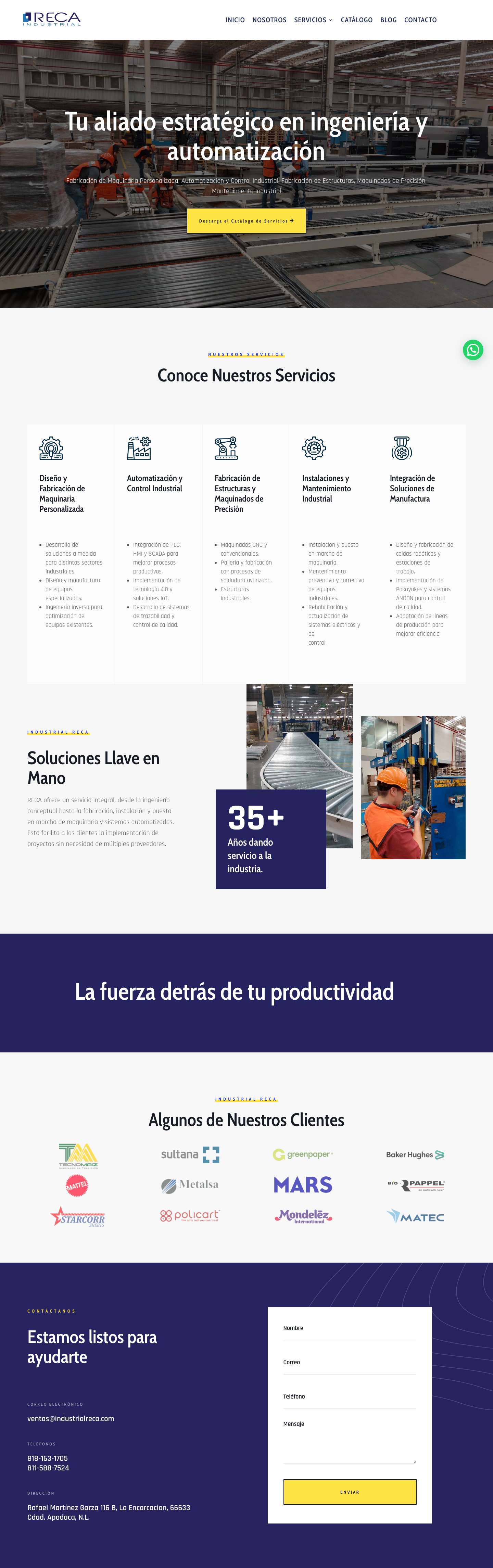 Industrial RECA | - Full Screenshot