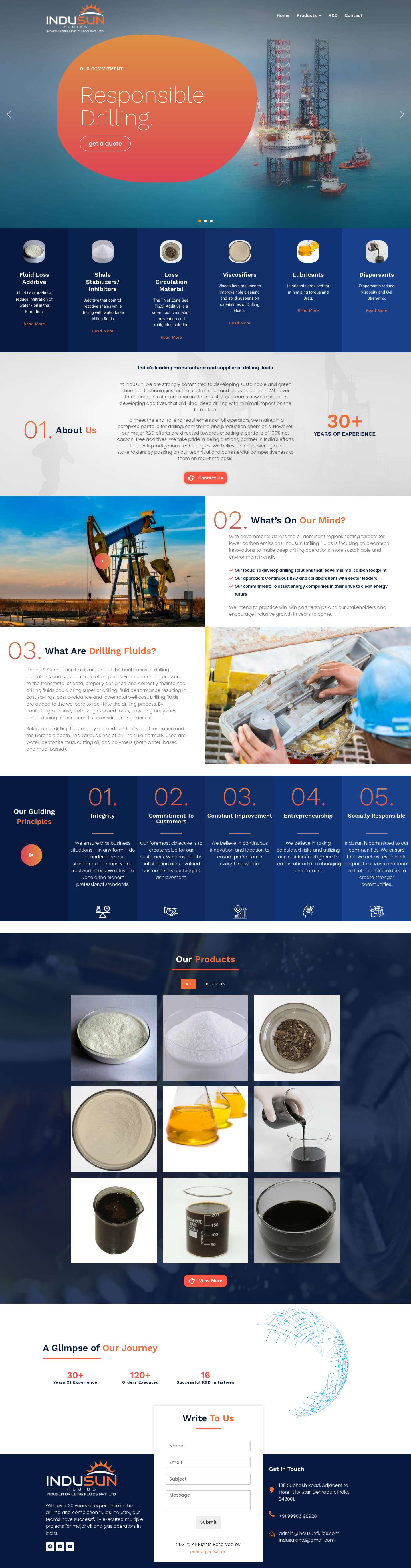 indusunfluids – indusunfluids - Full Screenshot