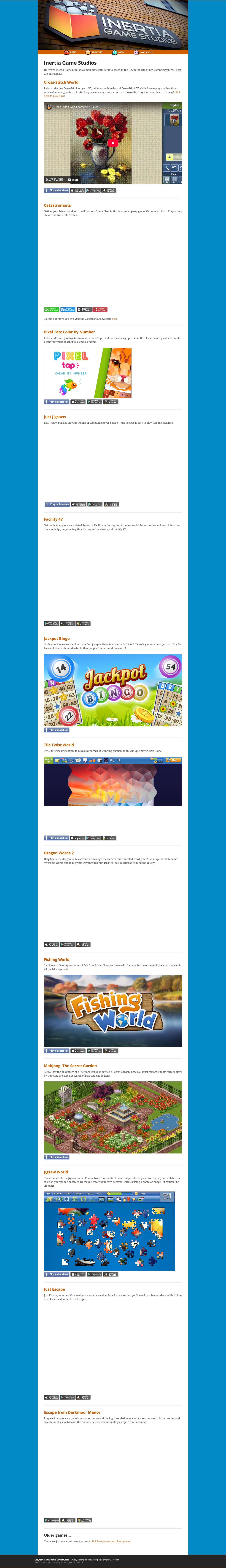 Inertia Game Studios - Full Screenshot