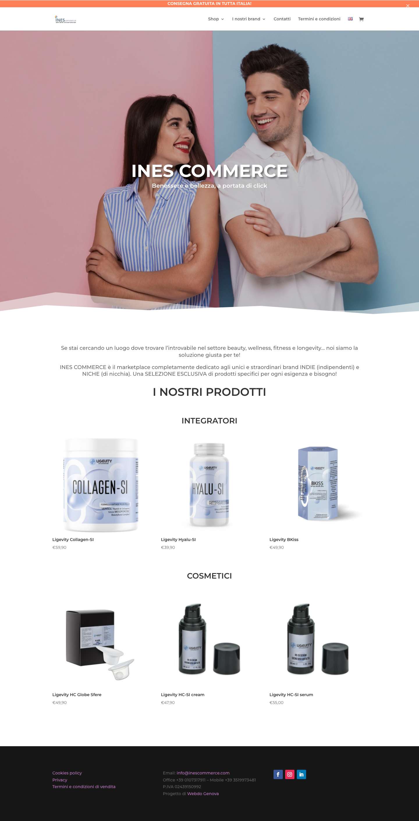 inescommerce.com | - Full Screenshot