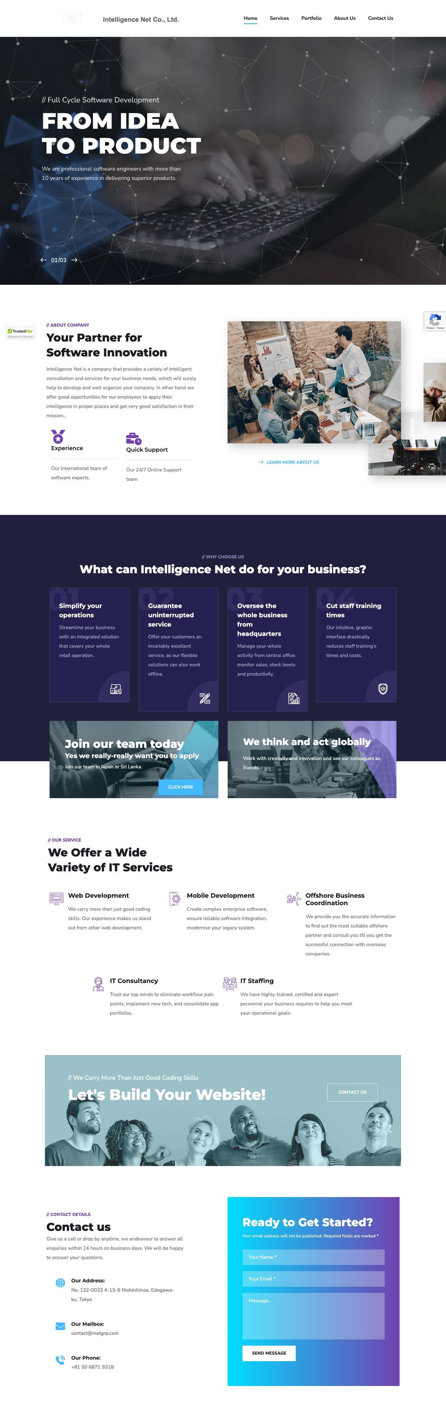 Home - INET - Full Screenshot