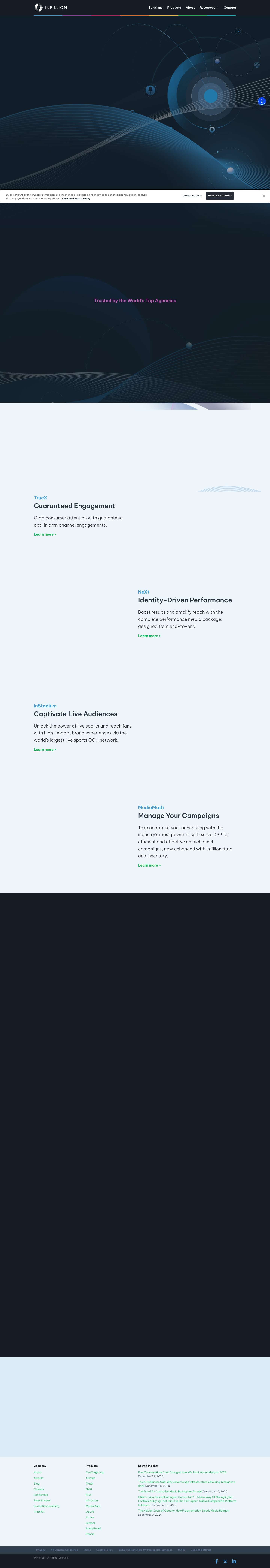 Infinite Advertising Possibilities - Infillion - Full Screenshot