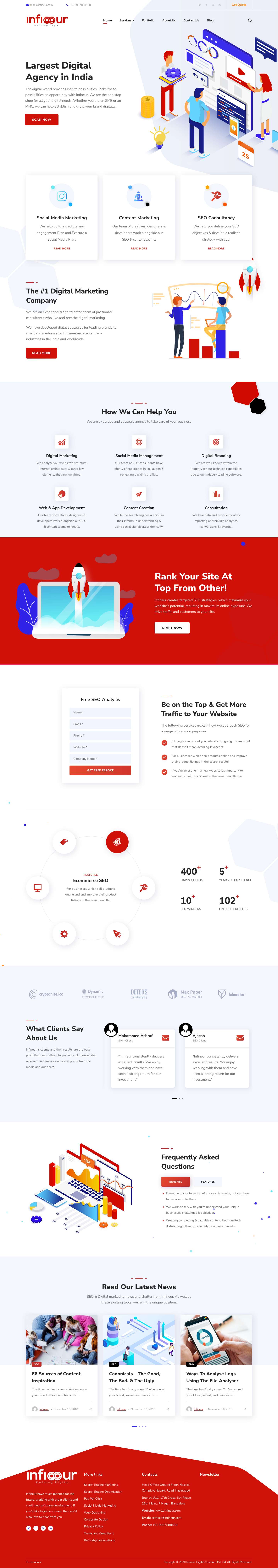 Infineur Digital Creations – Defining Digital - Full Screenshot