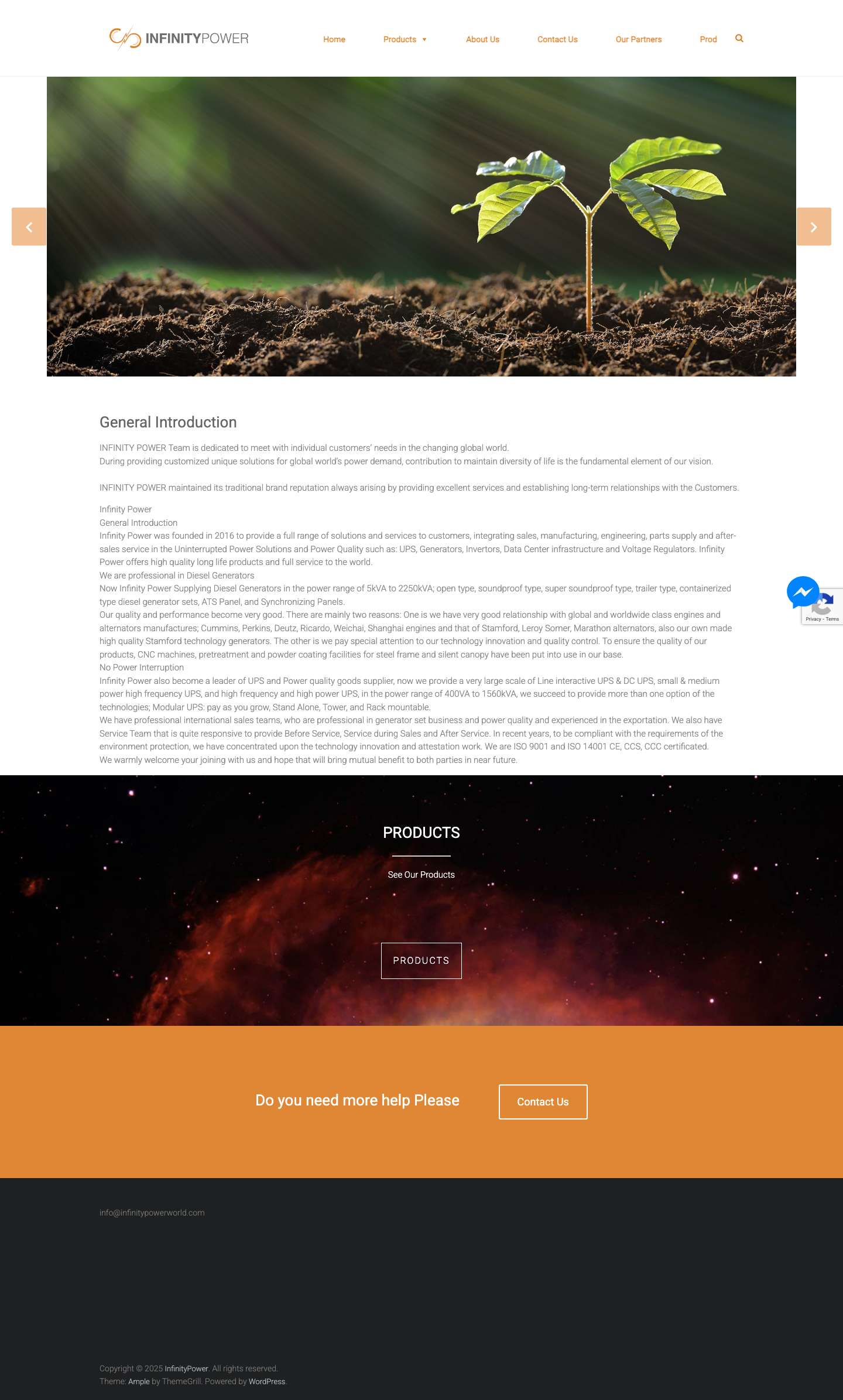InfinityPower – INFINITY POWER ELEKTRİK VE ELEKTRONİK SİSTEMLER SAN. İC VE DIŞ TİC. - Full Screenshot