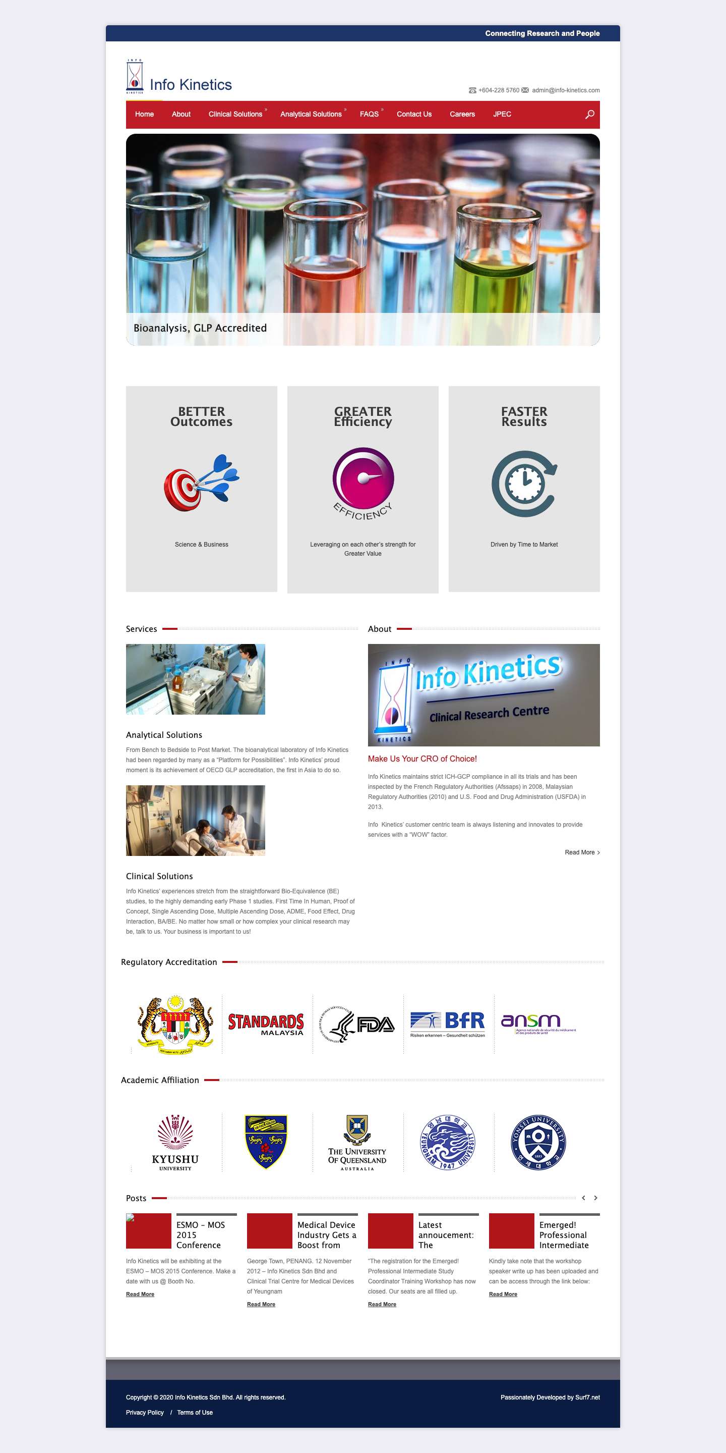 INFO KINETICS - Full Screenshot