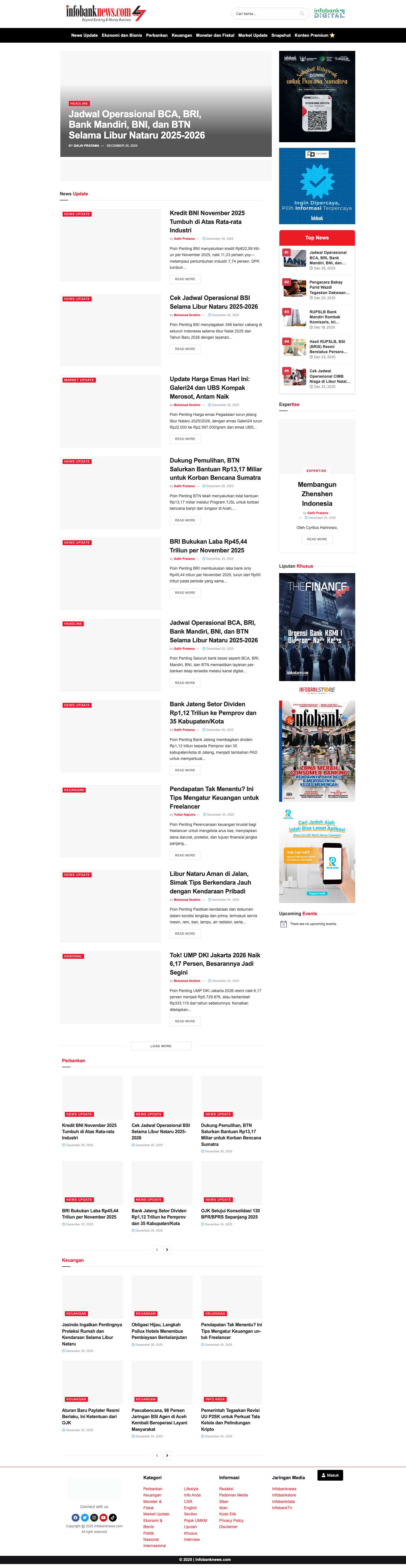 Infobanknews | Beyond Banking & Money Business - Full Screenshot