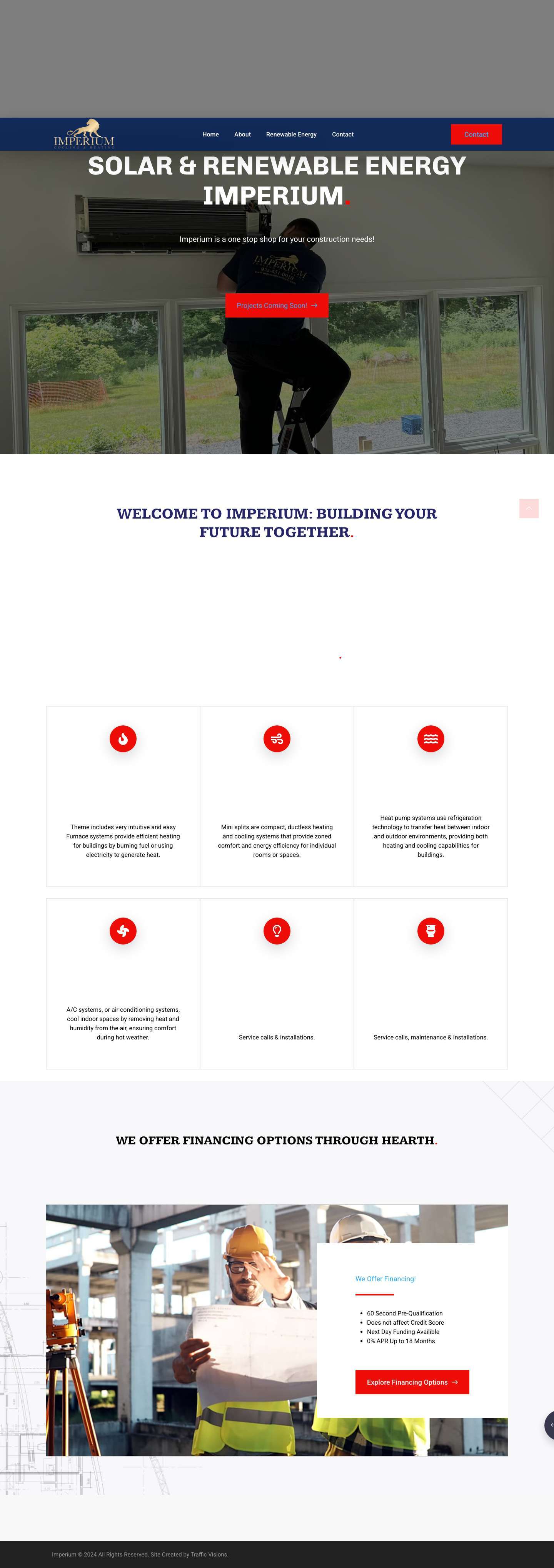 Home - Imperiumcoolheat - Full Screenshot