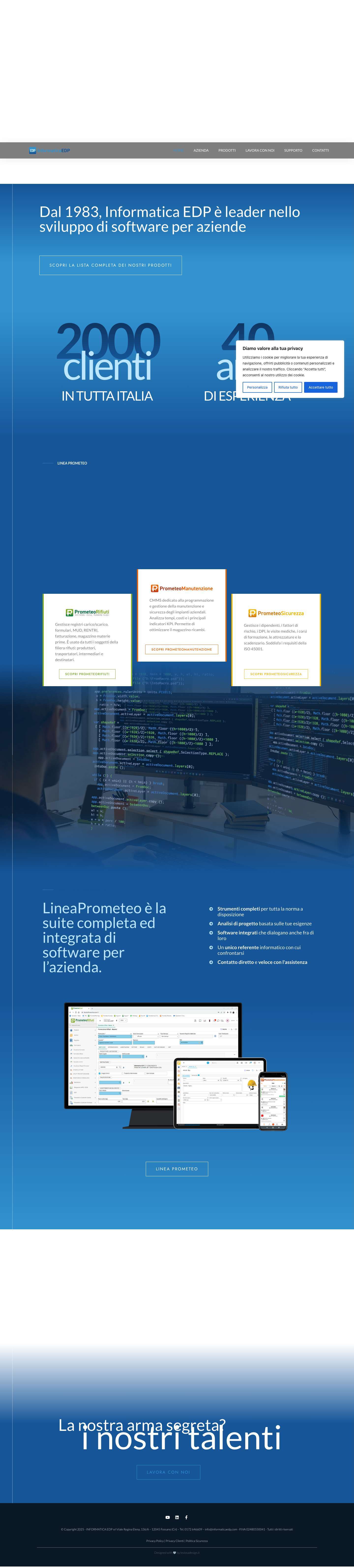 Informatica EDP - Full Screenshot