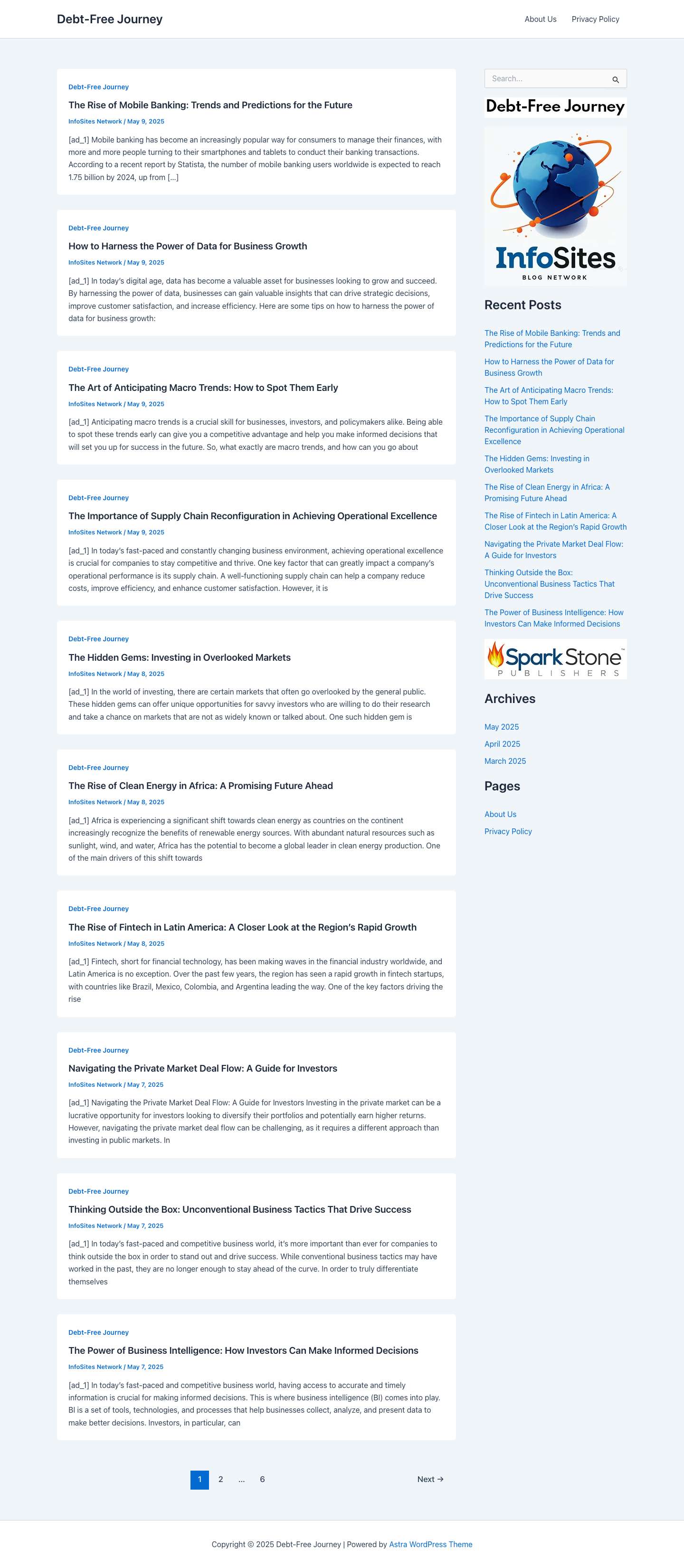 Debt-Free Journey - Full Screenshot