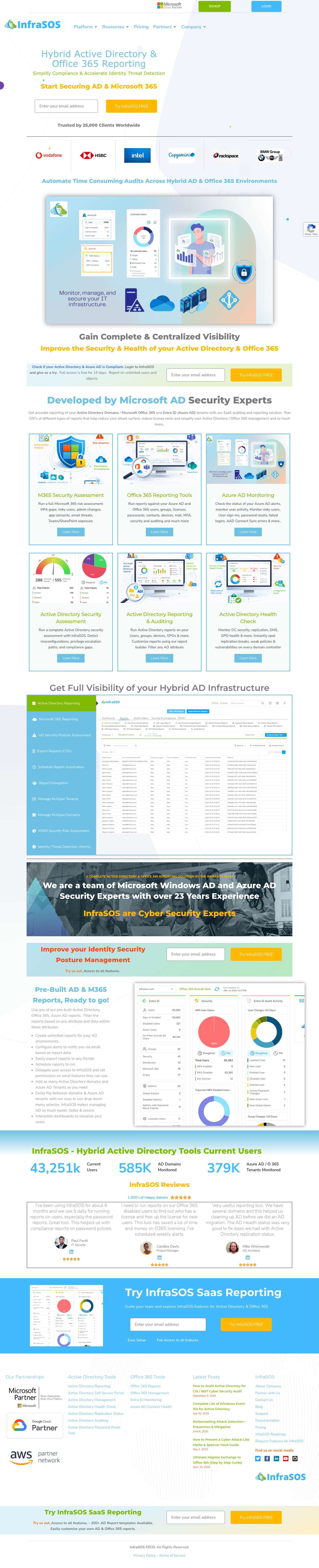 Active Directory Tools, Report, Monitor & Audit AD - Full Screenshot