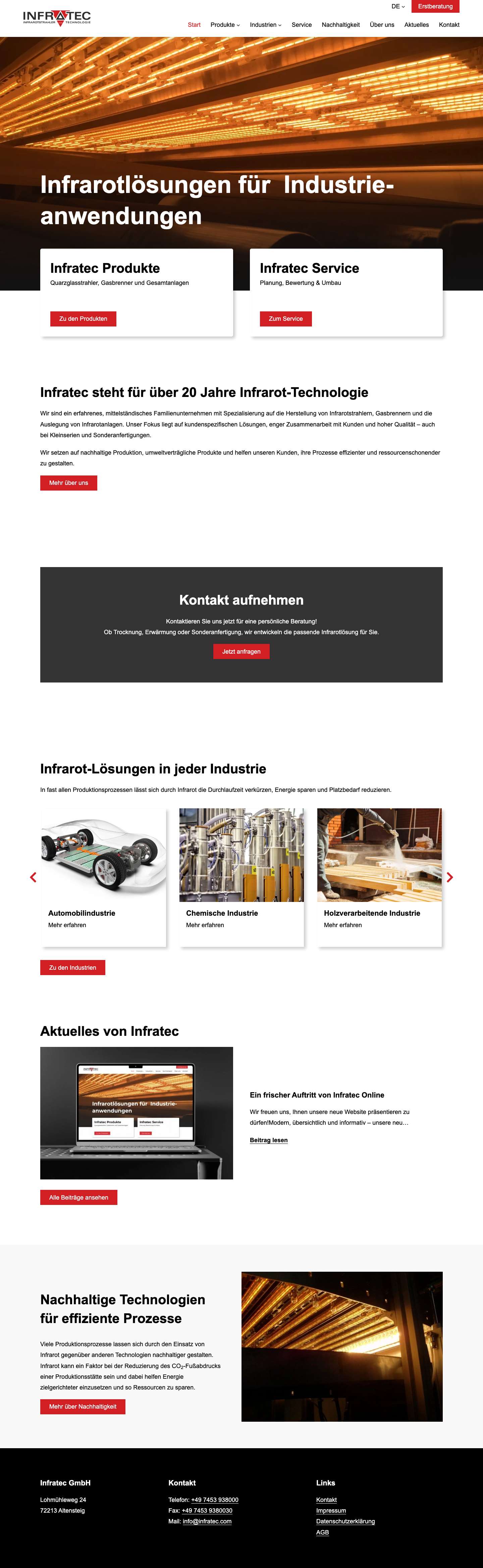 Infratec 2025 - Full Screenshot