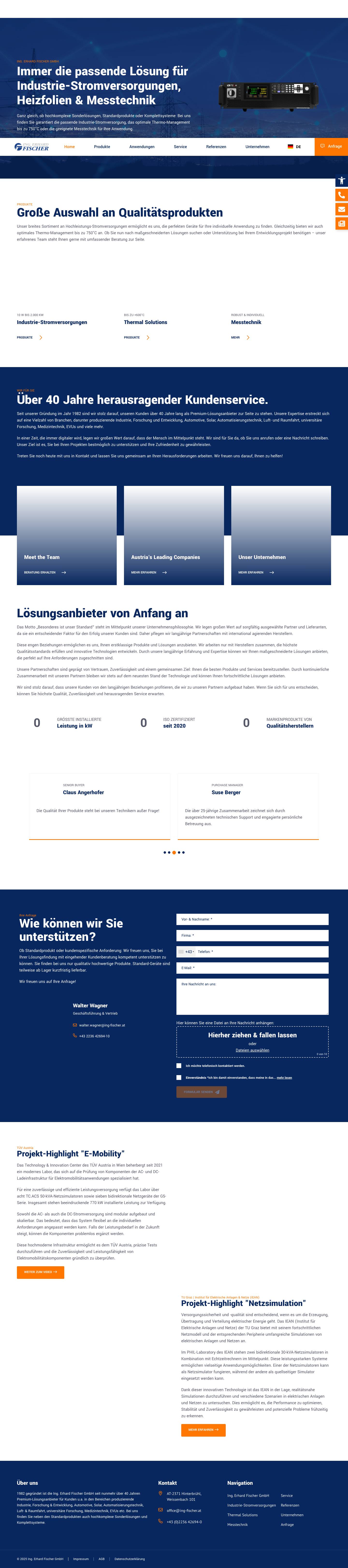 Lösungsanbieter für Industriekunden | Ing. Erhard Fischer GmbHBarrierefreiheit WerkzeugeText vergrößernText verkleinernGraustufenHoher KontrastNegativkontrastHeller HintergrundLinks unterstreichenLesbare SchriftZurücksetzen - Full Screenshot