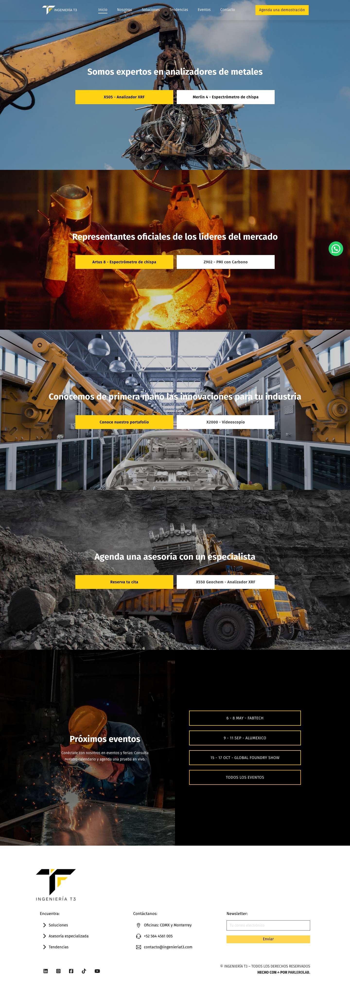 Ingeniería T3WhatsApp - Full Screenshot