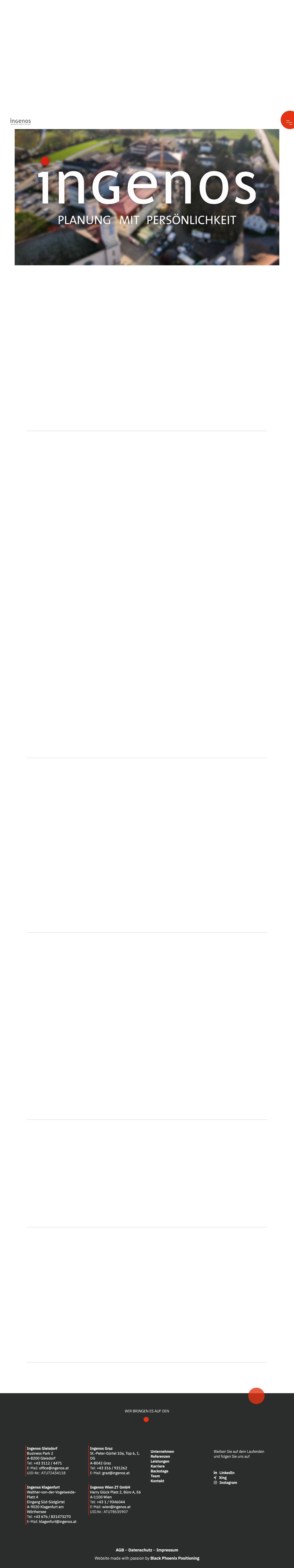 IngenosStartseite - Ingenos - Full Screenshot