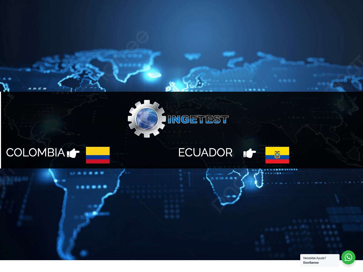 Ingetest - Full Screenshot