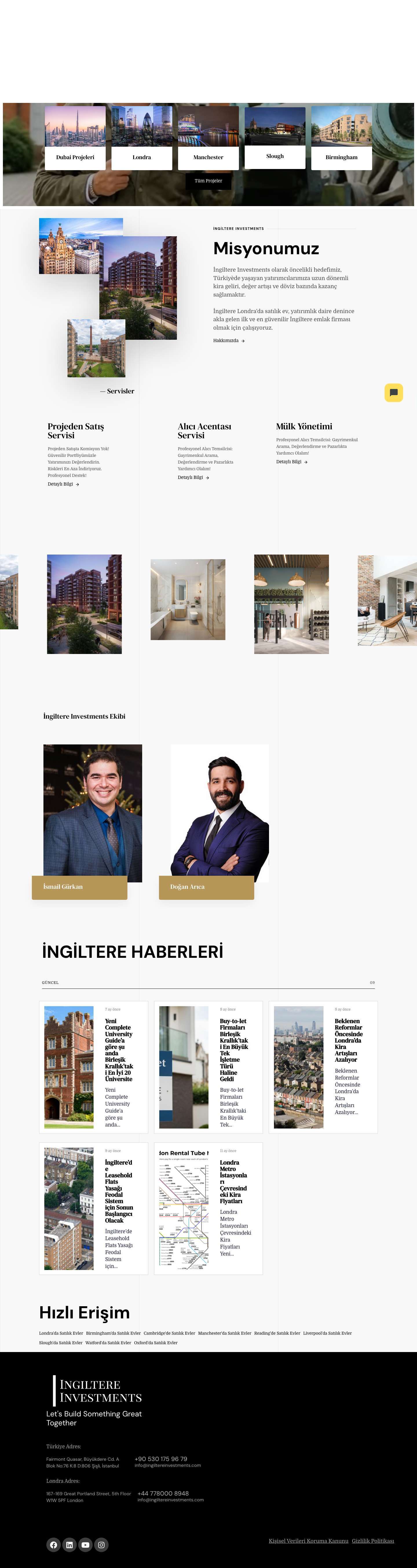 İngiltere Investments - Berkeley Group Premier Club Acentesi - Full Screenshot
