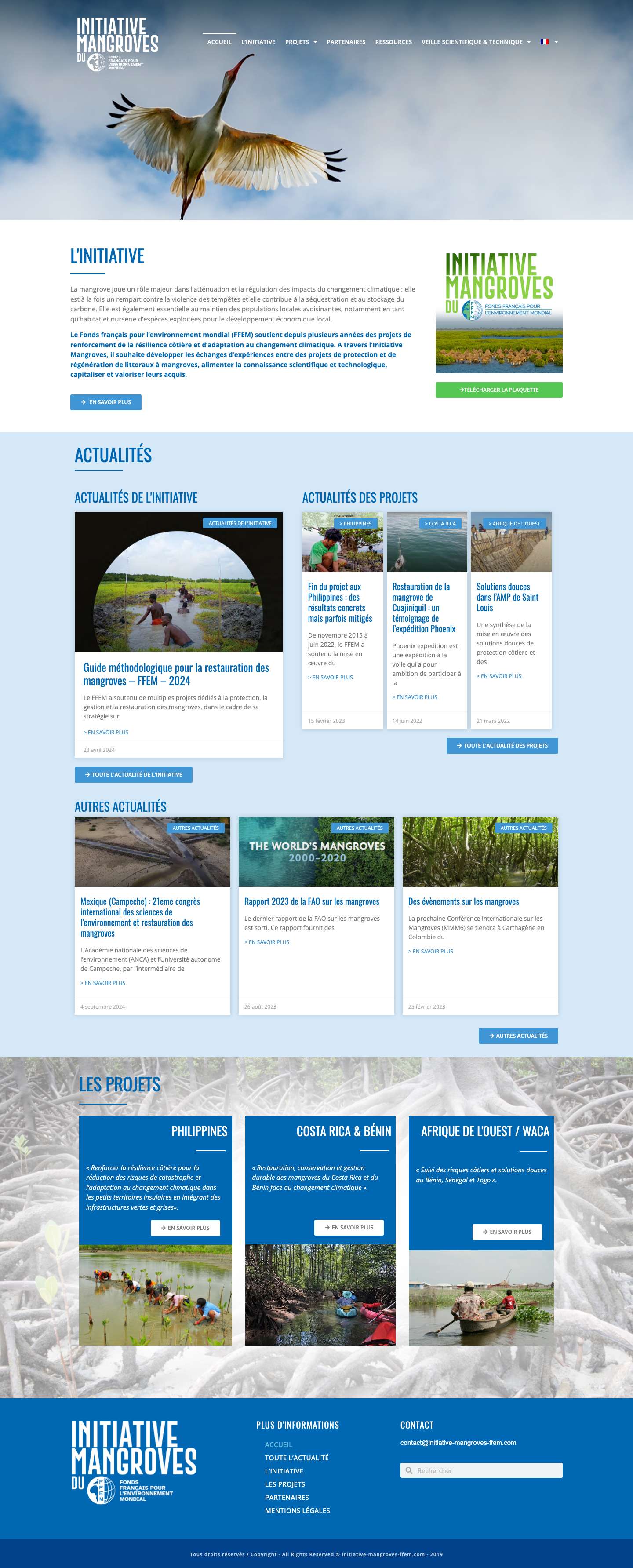 INITIATIVE MANGROVES DU FFEM – INITIATIVE MANGROVES DU FFEM - Full Screenshot