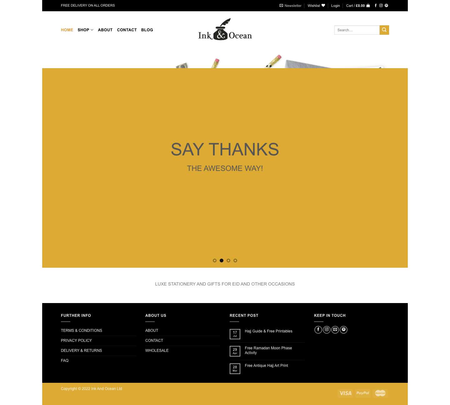 Luxury Islamic Stationery And Gifts | Muslim faceless dolls with hijab and sewing kits | islamic greeting cards | islamic toys - Full Screenshot