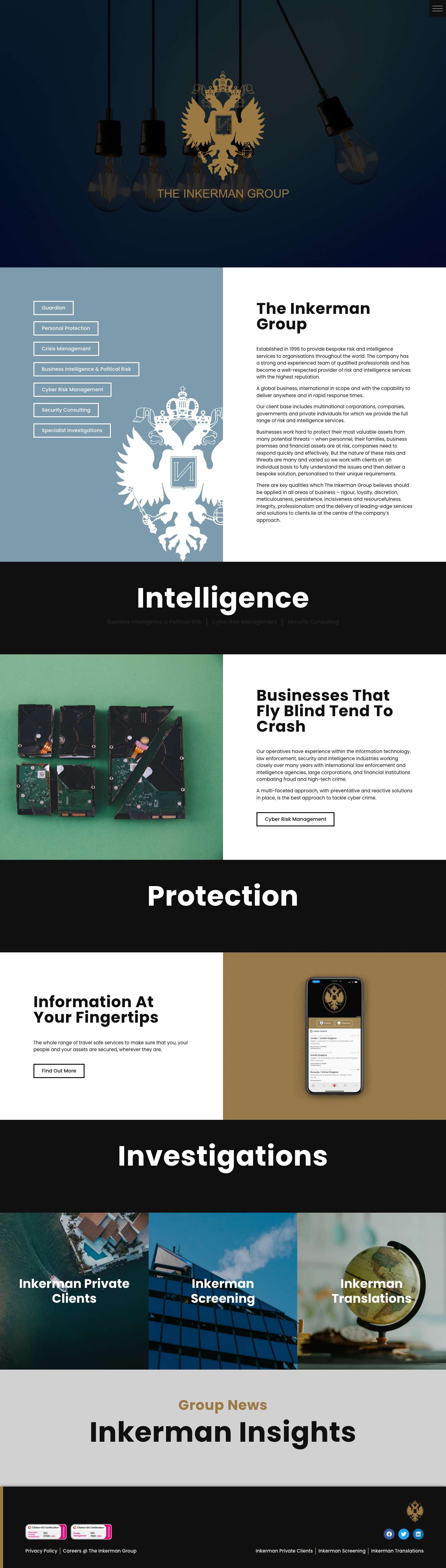 The Inkerman Group - Full Screenshot
