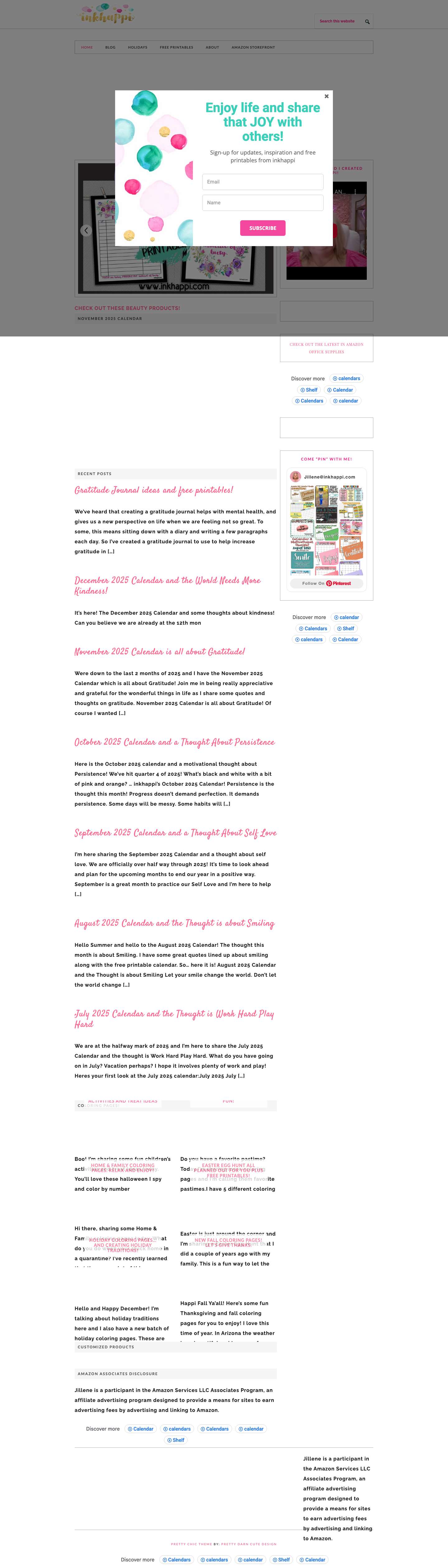 inkhappi - Graphic Design, Decor & More! - Full Screenshot