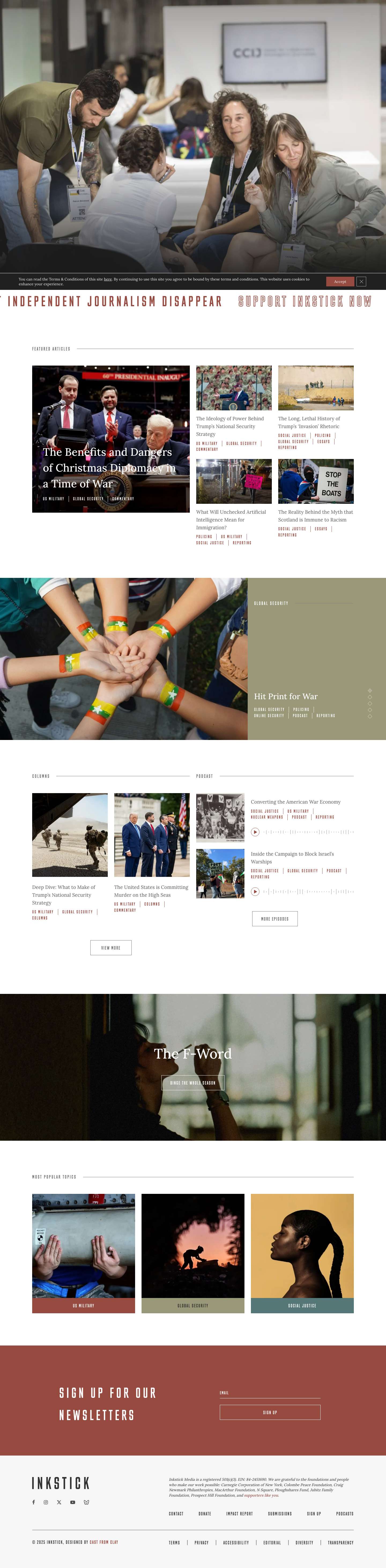 Inkstick - Human Foreign Policy - Full Screenshot