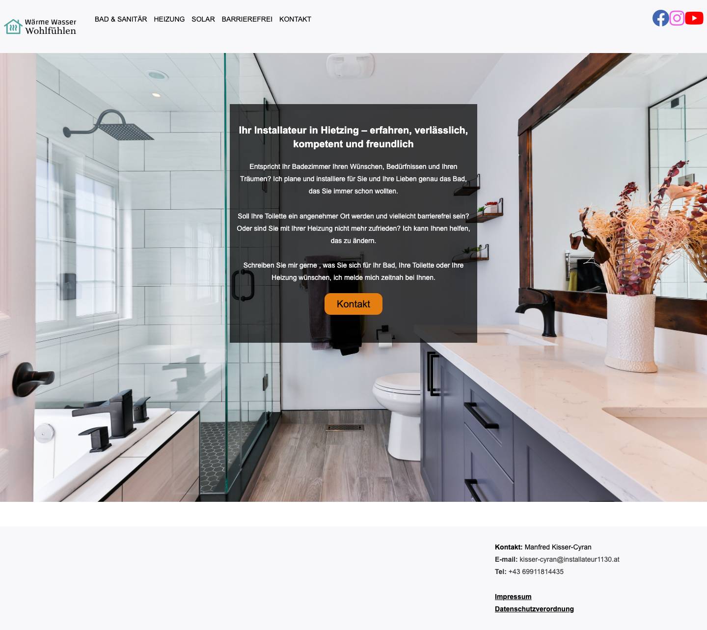 Home - Wärme Wasser Wohlfühlen - Full Screenshot